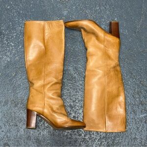MAISON MARGIELA tan leather knee high boots (FINAL PRICE)